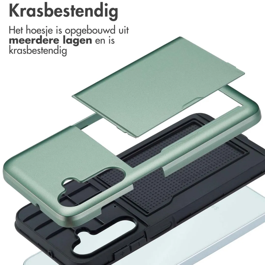 Imoshion Hoesje Samsung Galaxy A16 - Groen - 2 Pasjes