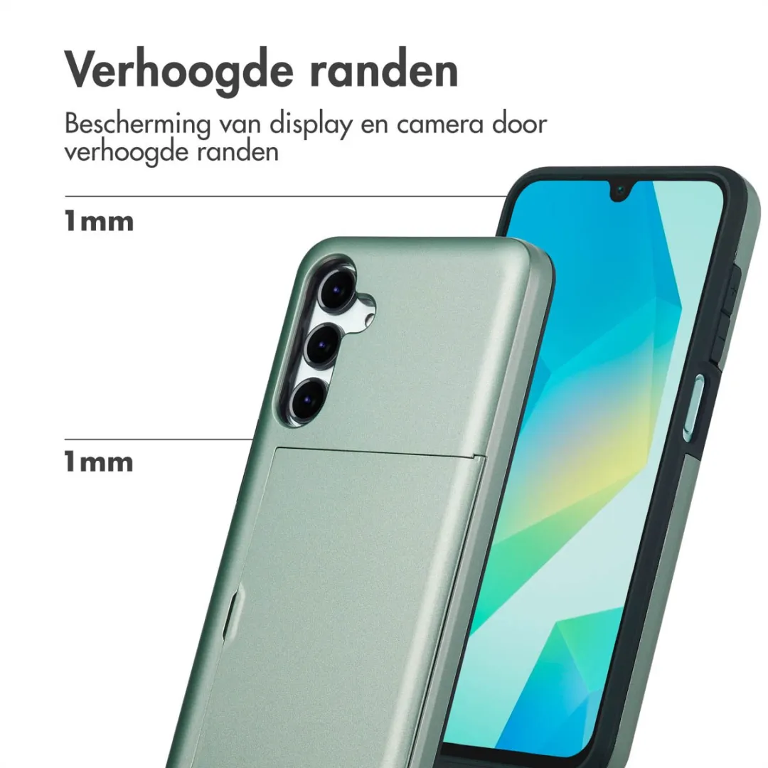 Imoshion Hoesje Samsung Galaxy A16 - Groen - 2 Pasjes