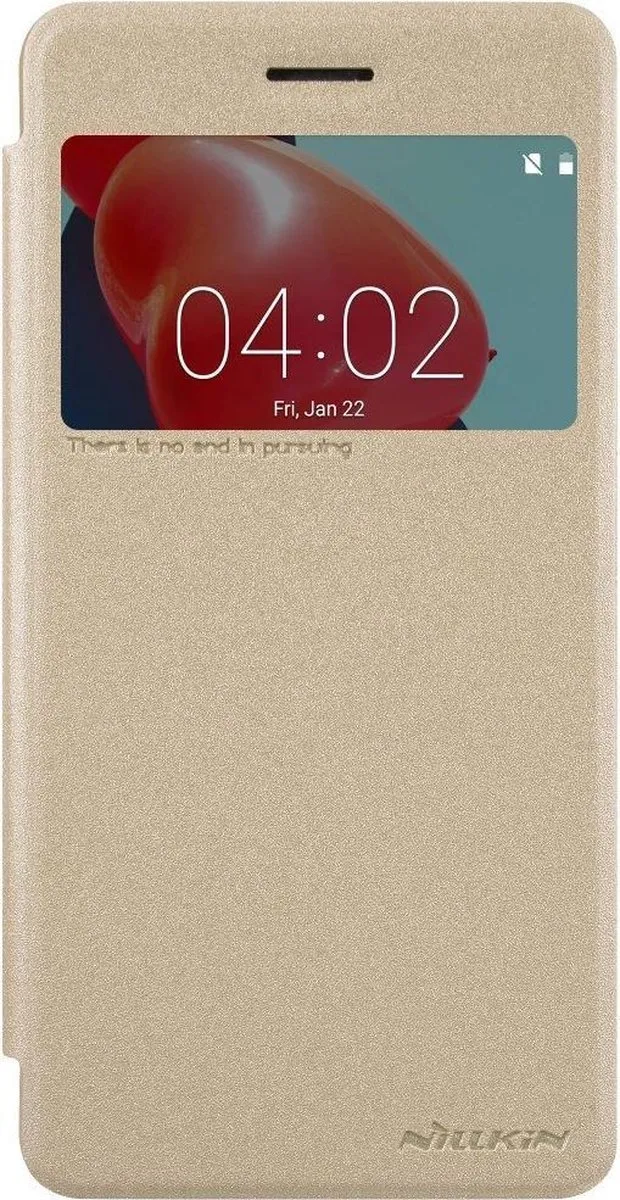 Nillkin Nokia 6.1 Hoesje Sparkle Series Goud - 6902048136854