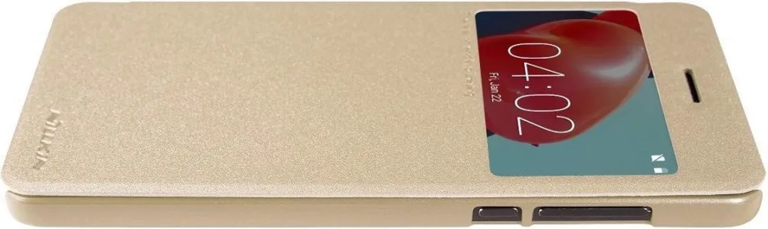 Nillkin Nokia 6.1 Hoesje Sparkle Series Goud - 6902048136854 - afbeelding 5 van 6