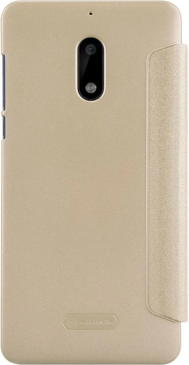 Nillkin Nokia 6.1 Hoesje Sparkle Series Goud - 6902048136854 - afbeelding 3 van 6