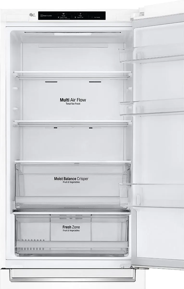 LG GBB61SWJMN Koel-Vriescombinatie - 341L - Wit