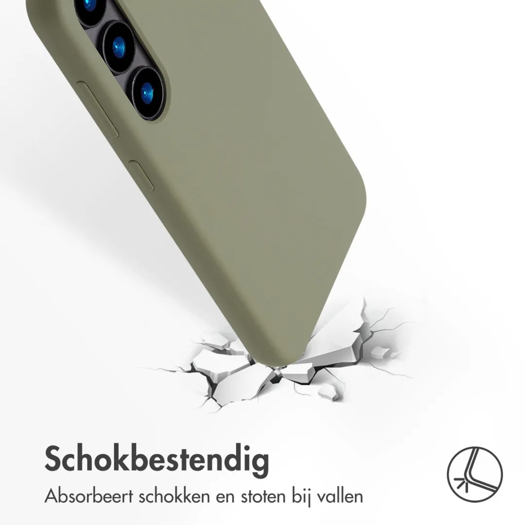 Accezz Hoesje Samsung Galaxy S23 - Olijfgroen MagSafe - afbeelding 6 van 6