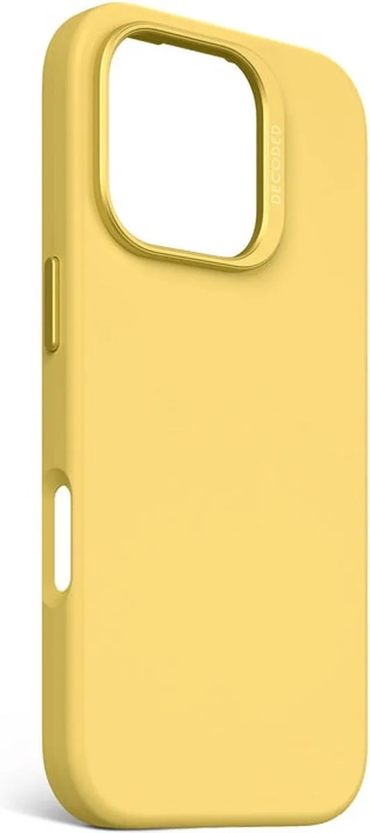 Decoded D24IP16P-PCY Siliconen Hoesje iPhone 16 Pro - Popcorn Geel