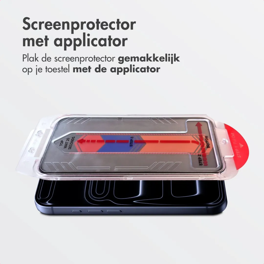 Accezz Screenprotector iPhone 17 Pro - Gehard Glas Privacy