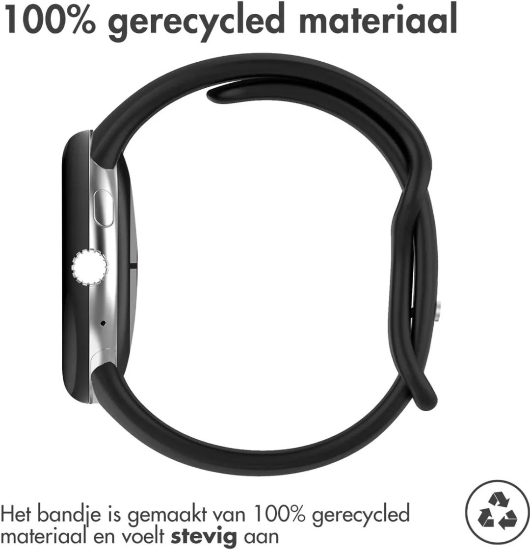 Imoshion Siliconen Bandje L - Zwart - 41mm