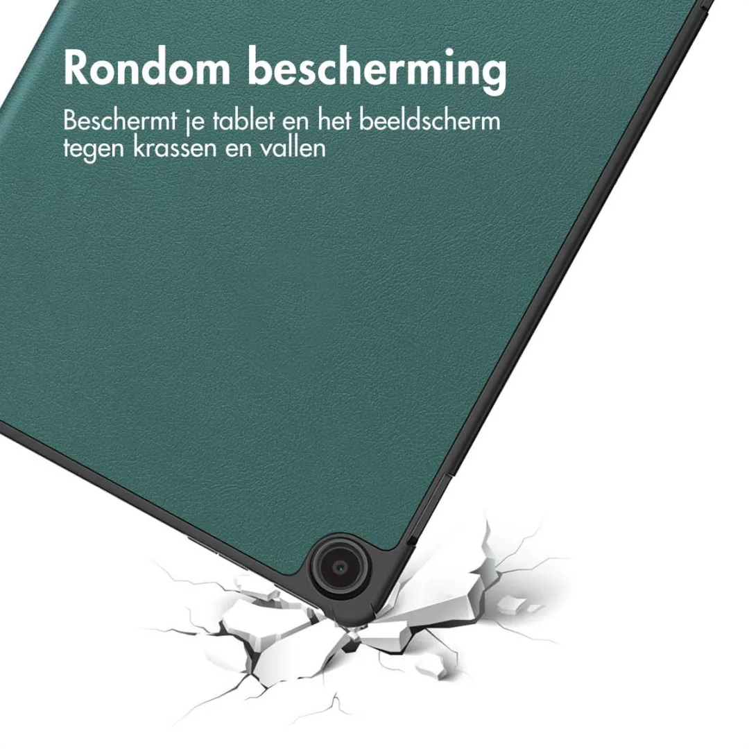 Imoshion SH00077049 Tablethoes - Trifold Bookcase - Amazon Fire Max 11 - Donkergroen