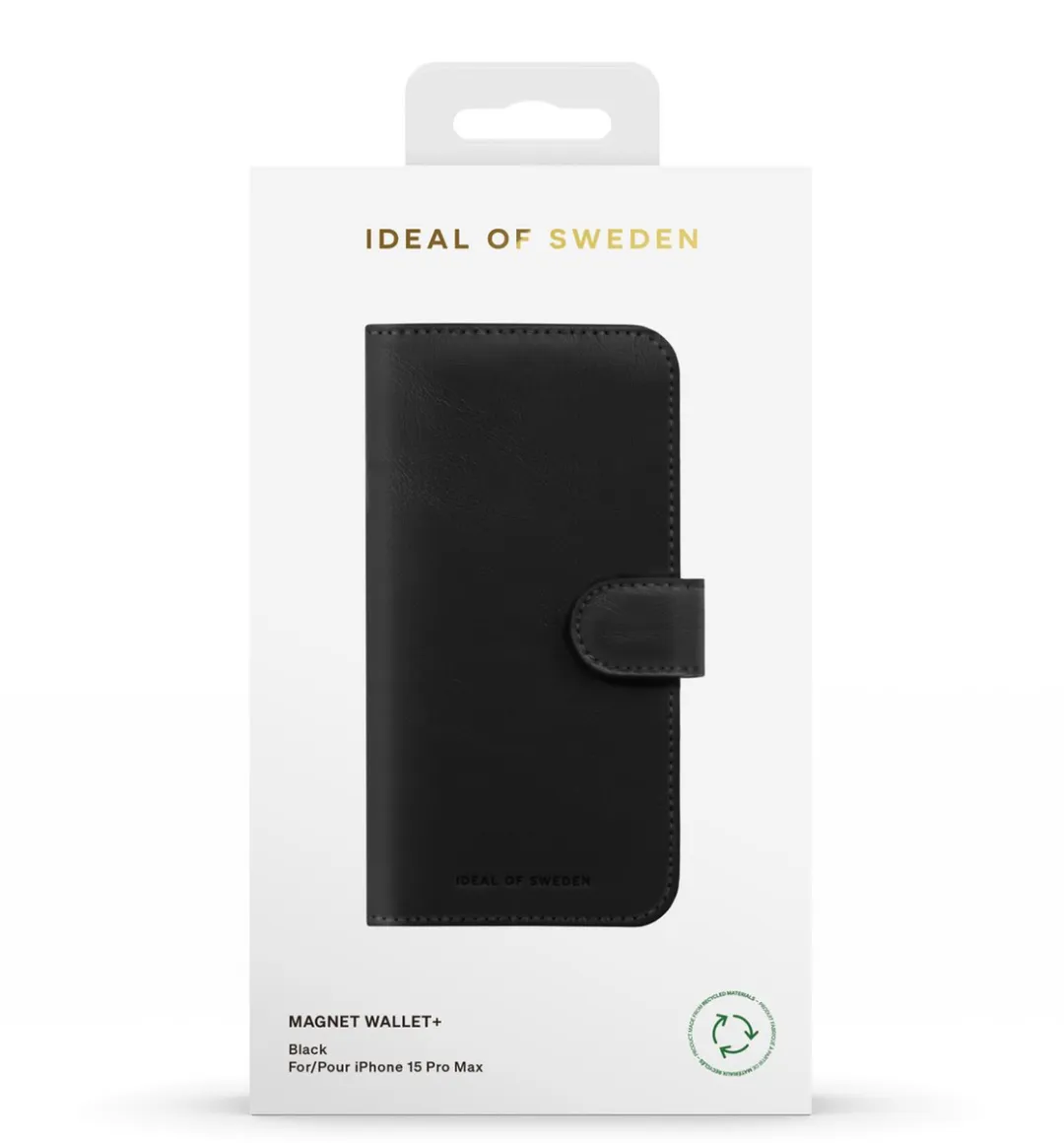 iDeal of Sweden Wallet+ MagSafe iPhone 15 Pro Max - 12 Pasjes - Zwart - afbeelding 6 van 6
