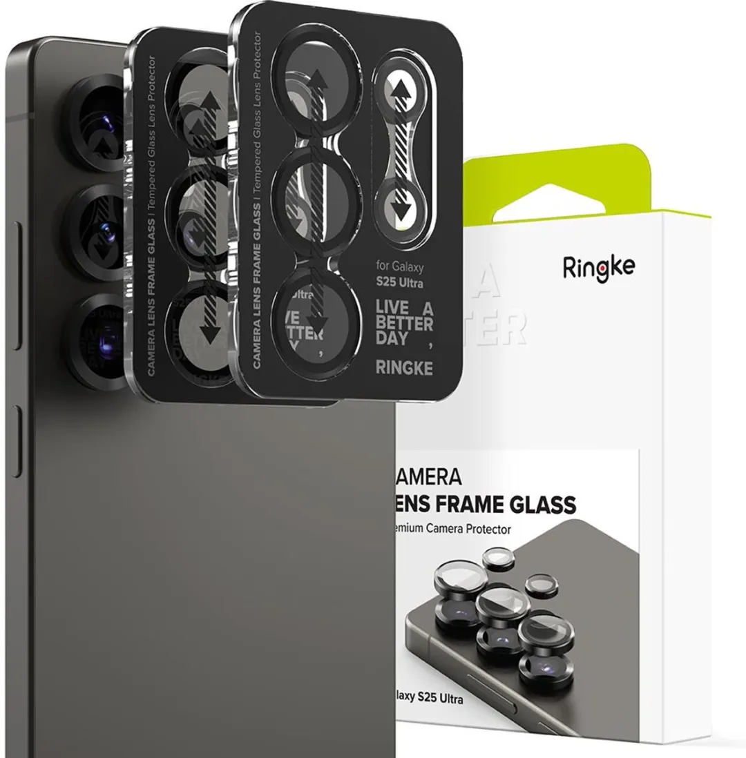 Ringke Frame Glass Camera Beschermer