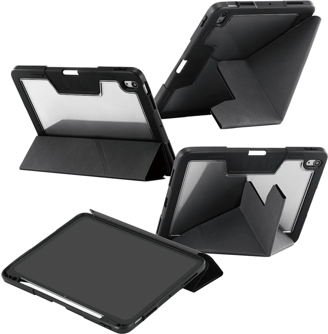 PanzerGlass CARE Essential Case iPad Air 11" (2024) - Zwart - afbeelding 5 van 5