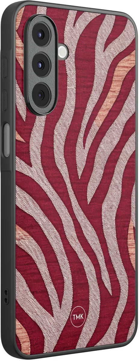 Casevibes Samsung Galaxy A17 TPU Hoesje - Zebra Rood - S/A17/B/004