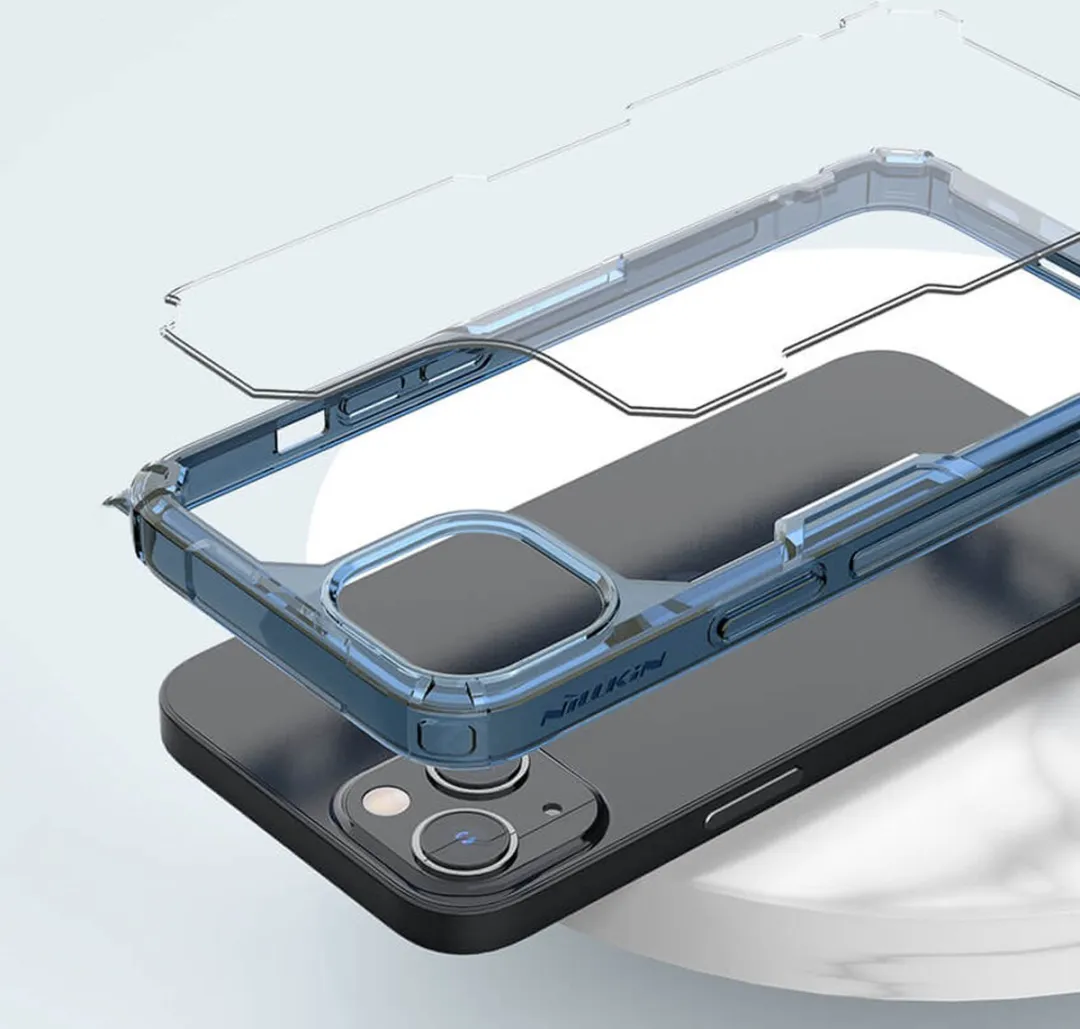 Nillkin iPhone 13 Nature TPU Hoesje - Blauw - afbeelding 3 van 6