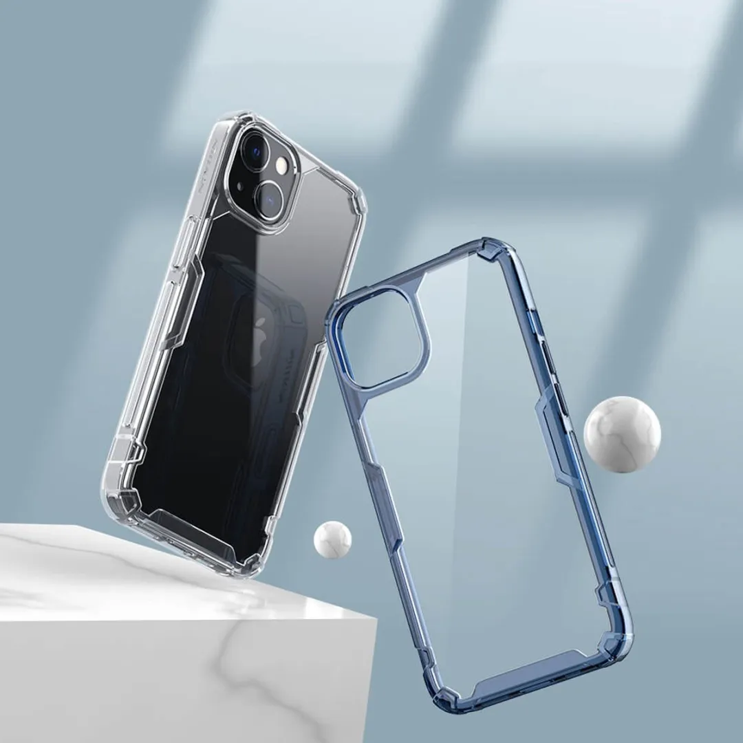 Nillkin iPhone 13 Nature TPU Hoesje - Blauw - afbeelding 2 van 6