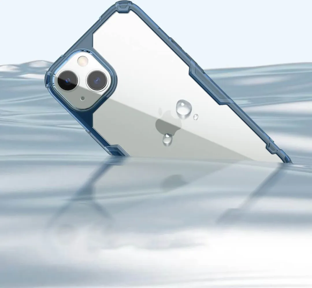 Nillkin iPhone 13 Nature TPU Hoesje - Blauw - afbeelding 5 van 6