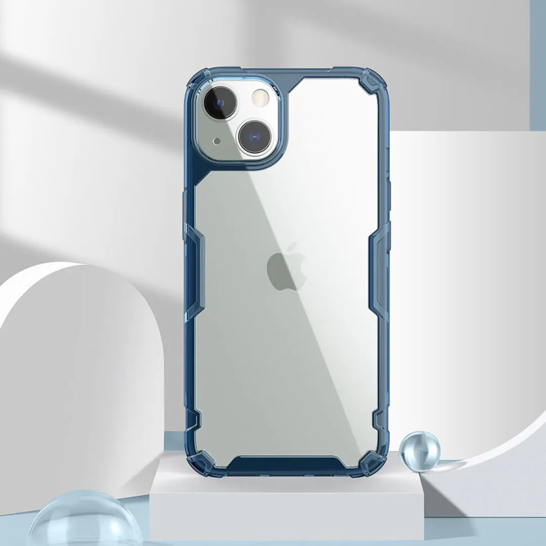 Nillkin iPhone 13 Nature TPU Hoesje - Blauw - afbeelding 6 van 6