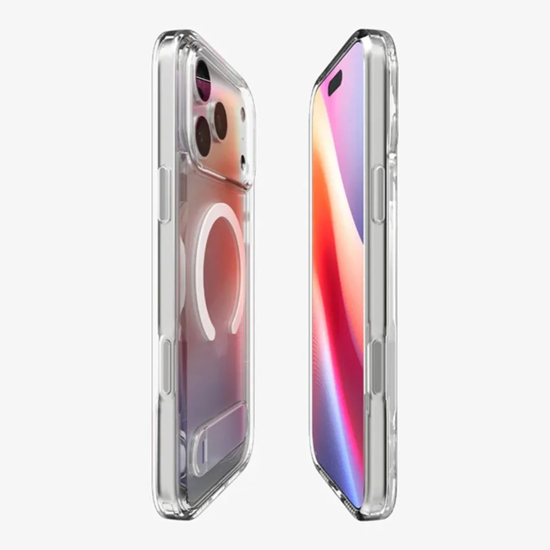 Spigen Ultra Hybrid S Case iPhone 17 Pro MagSafe - Transparant - Zwart