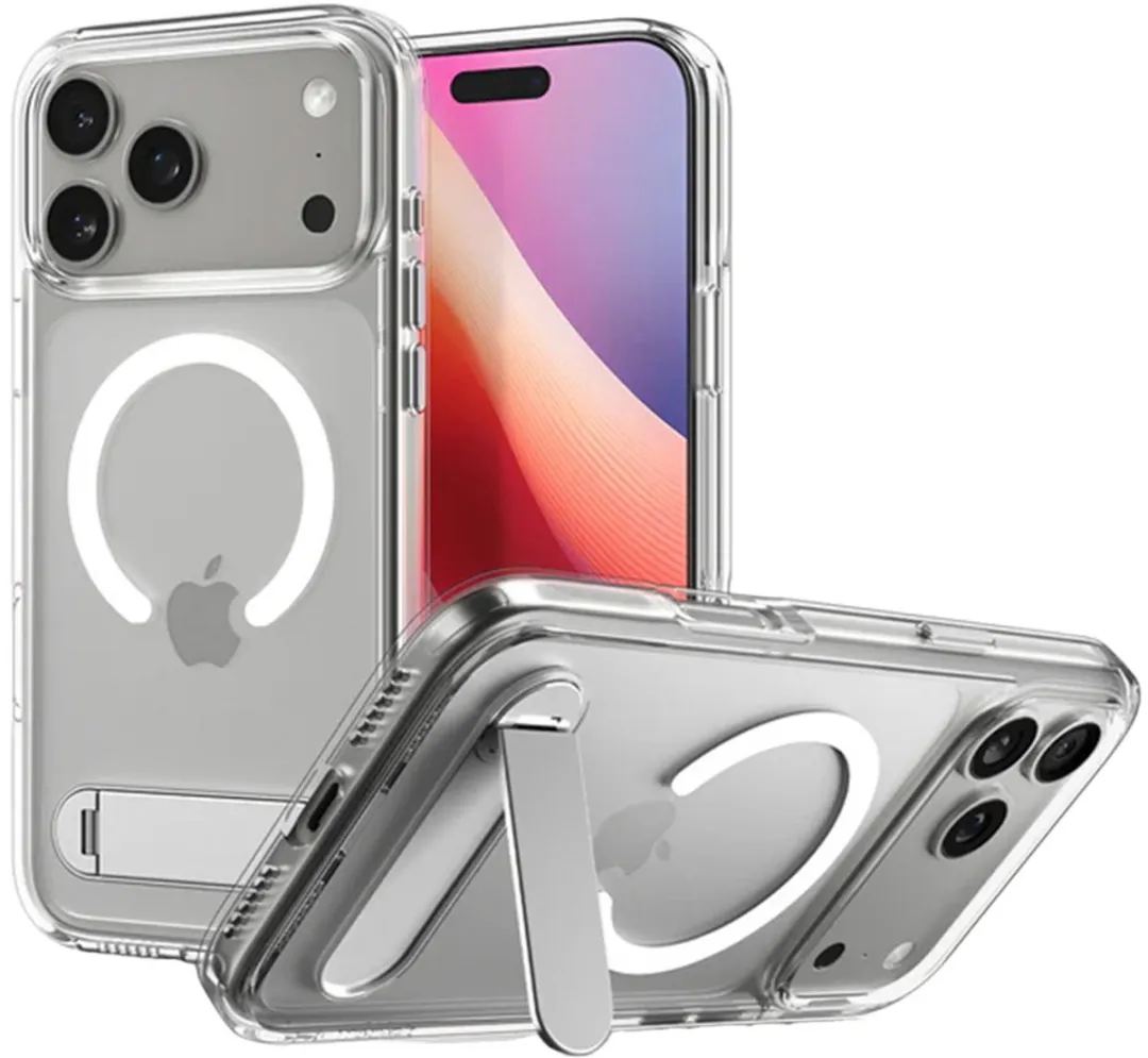 Spigen Ultra Hybrid S Case iPhone 17 Pro MagSafe - Transparant - Zwart