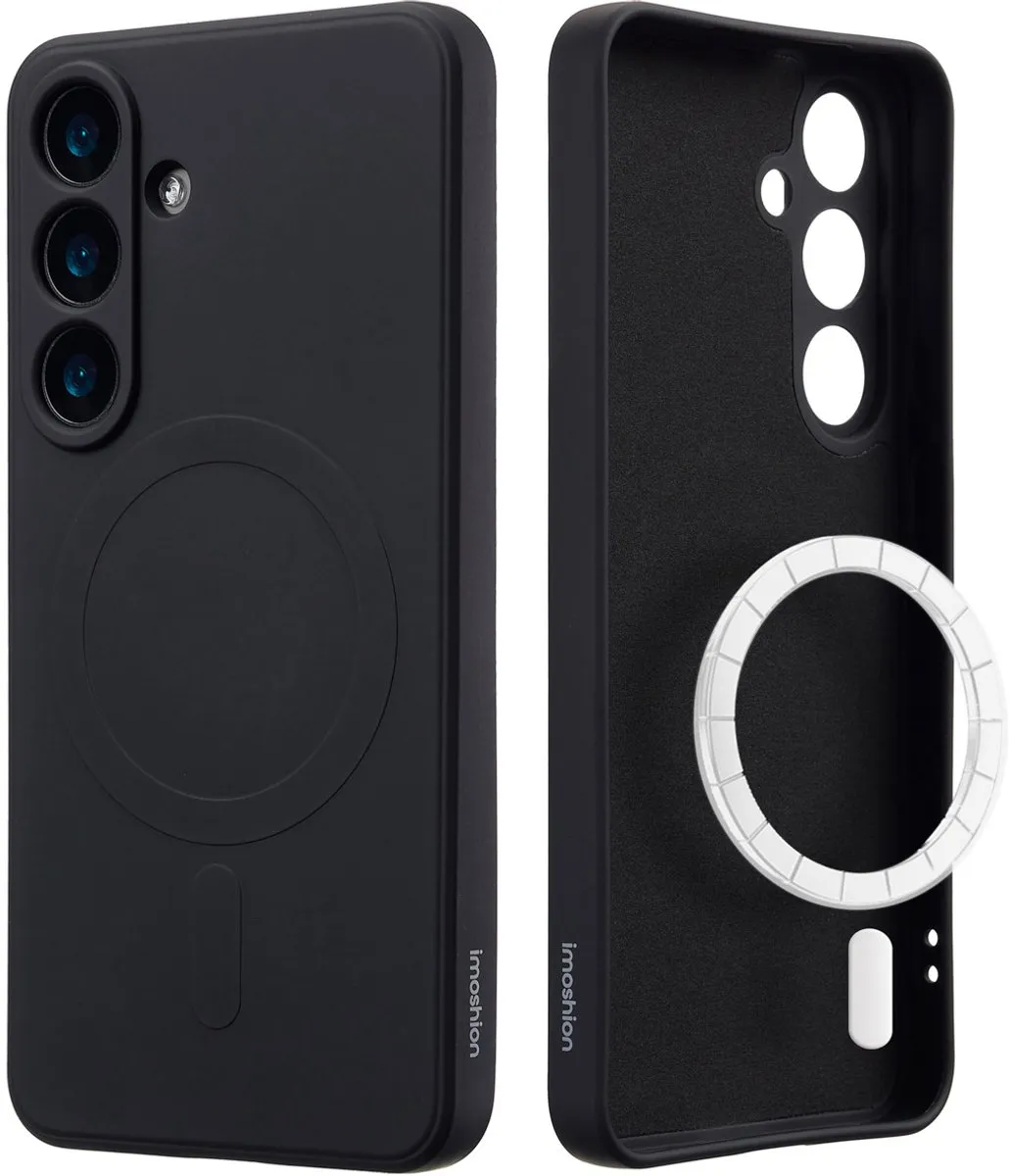 Imoshion Hoesje Samsung Galaxy S25 - Magnetische Ring - Zwart