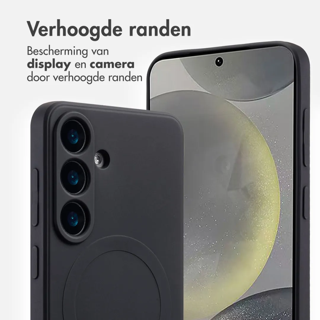Imoshion Hoesje Samsung Galaxy S25 - Magnetische Ring - Zwart