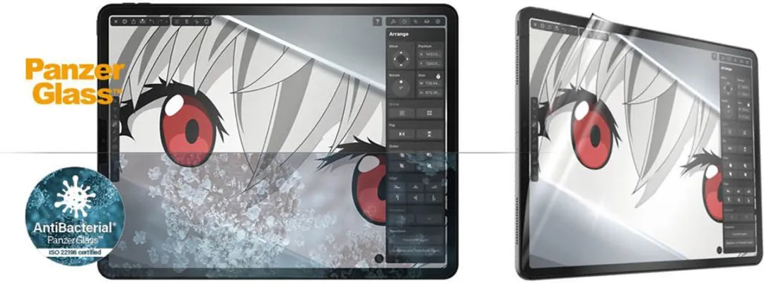 PanzerGlass GraphicPaper iPad Pro 12.9 2018 Screenprotector - Transparant