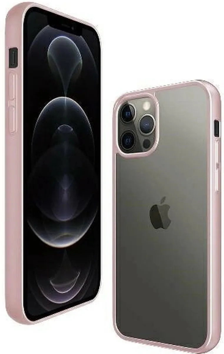 PanzerGlass ClearCaseColor PZ-0275 iPhone 12 Pro Max Hoesje - Rose Gold