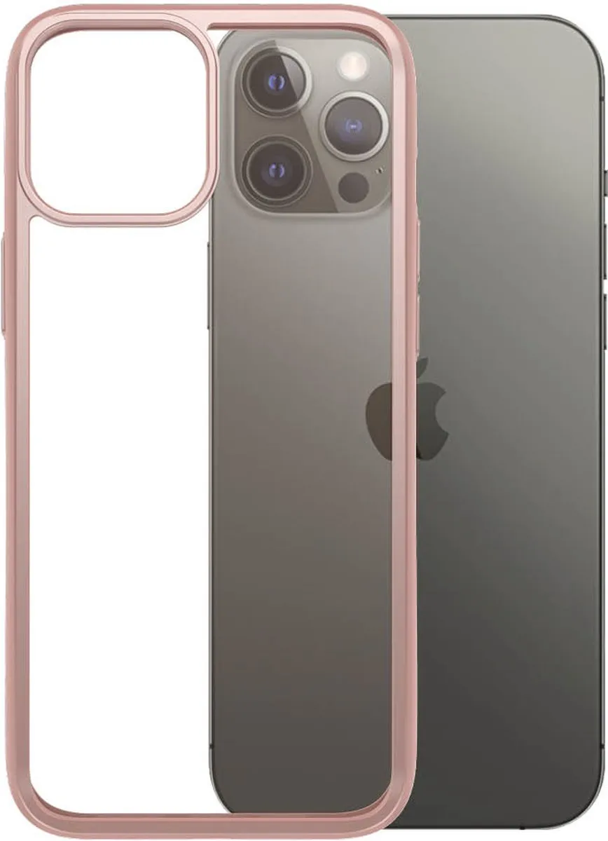 PanzerGlass ClearCaseColor PZ-0275 iPhone 12 Pro Max Hoesje - Rose Gold