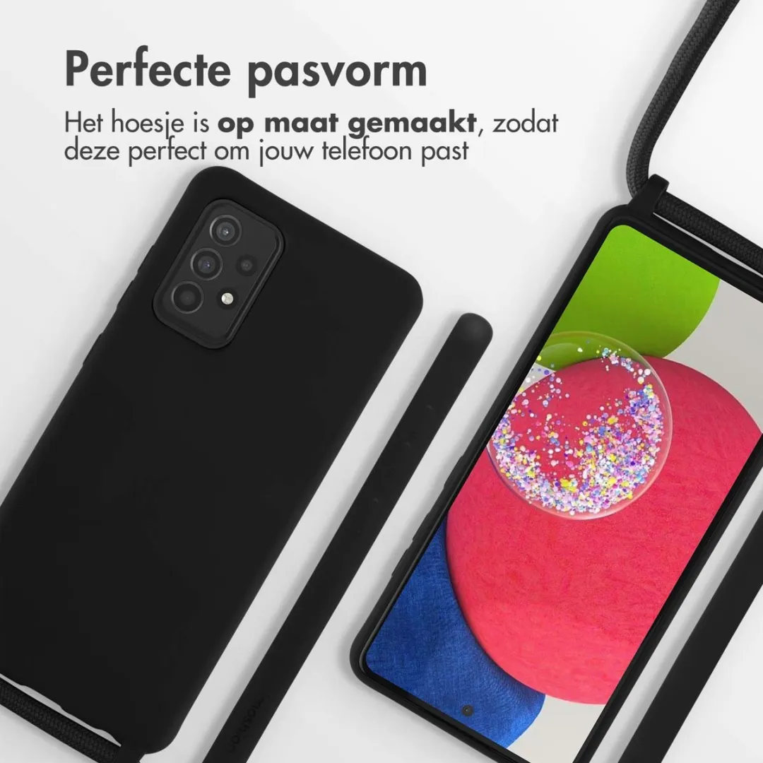 Imoshion Siliconen Hoesje Samsung Galaxy A52 - Zwart - afbeelding 6 van 6