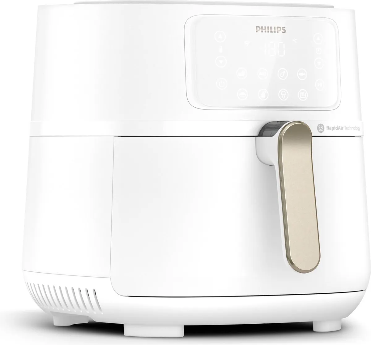 Philips HD9285/00 Airfryer XXL - Wit - 90% Minder Vet - Spraakgestuurd