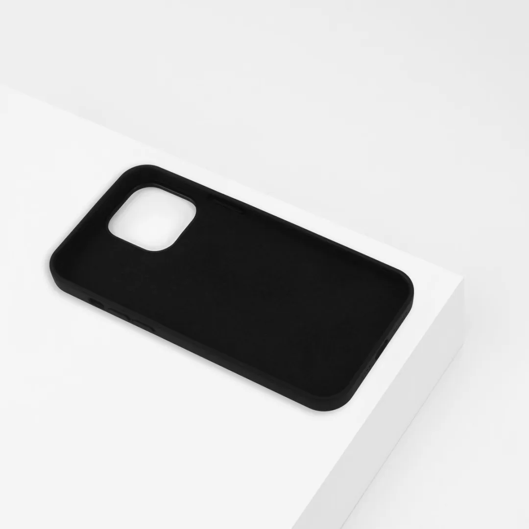 BMAX Siliconen Hoesje iPhone 13 Pro Max - Zwart - BMAX7162813