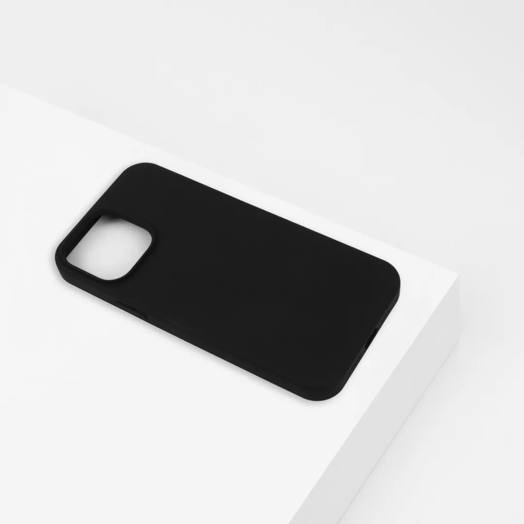BMAX Siliconen Hoesje iPhone 13 Pro Max - Zwart - BMAX7162813