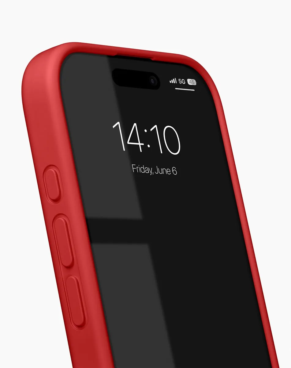 iDeal of Sweden iPhone 16 Pro Max Silicone Case MagSafe - IDSICMS-I2467P-83 - Rood