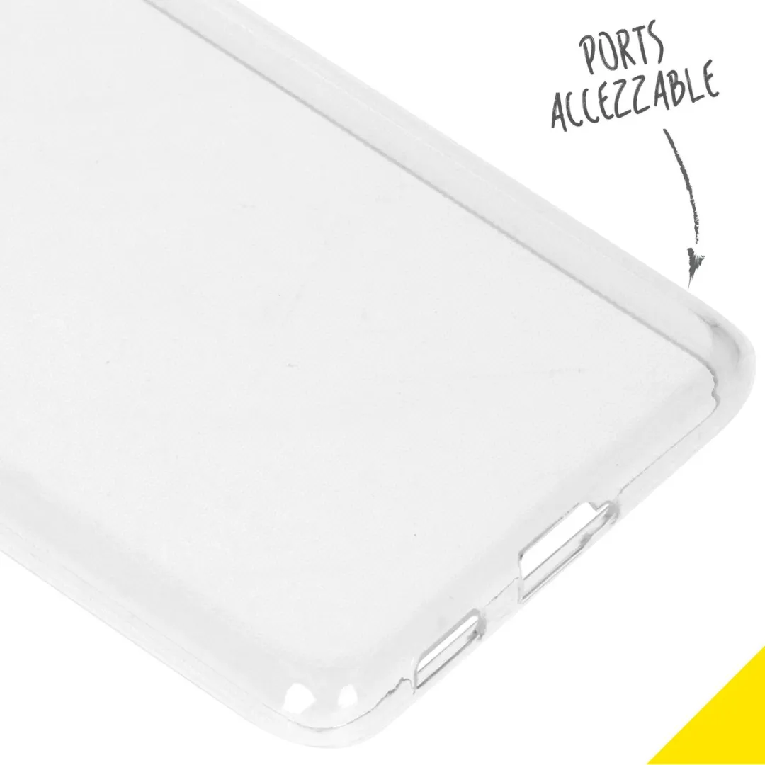 Accezz Hoesje Samsung Galaxy S21 Plus - Transparant