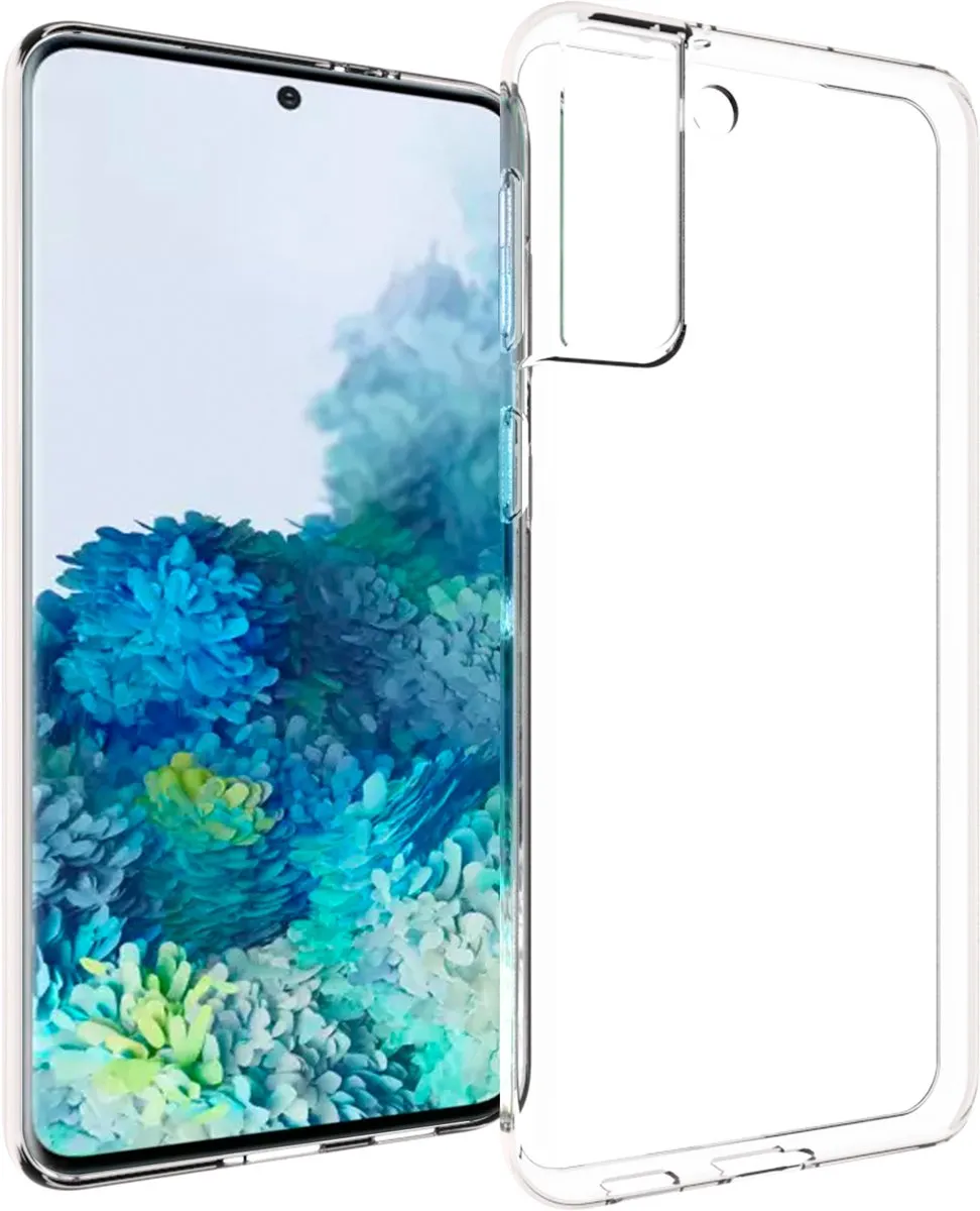 Accezz Hoesje Samsung Galaxy S21 Plus - Transparant