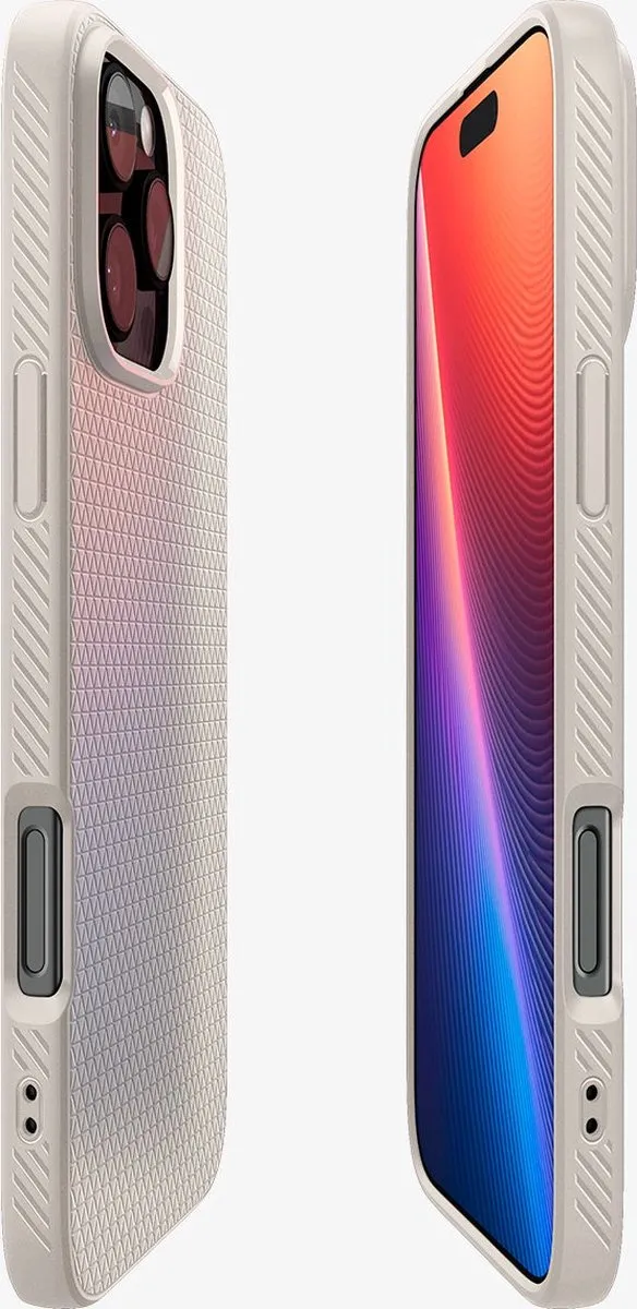 Spigen Liquid Air Hoesje iPhone 16 Pro - Titanium - 8809971230322