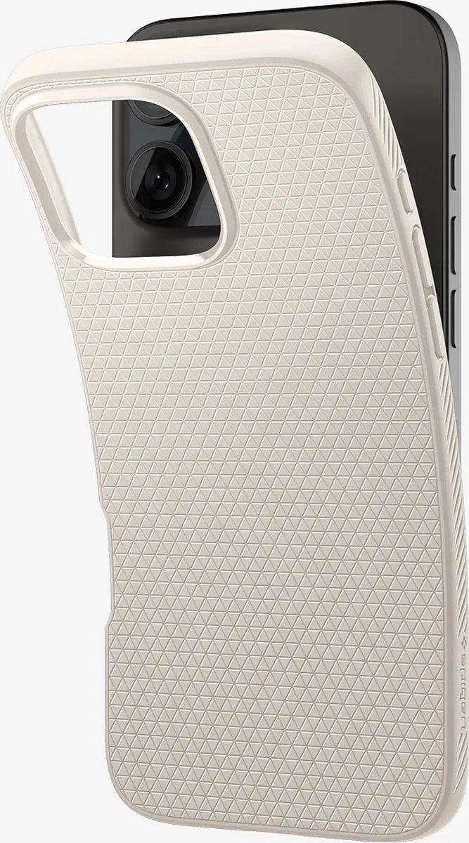 Spigen Liquid Air Hoesje iPhone 16 Pro - Titanium - 8809971230322