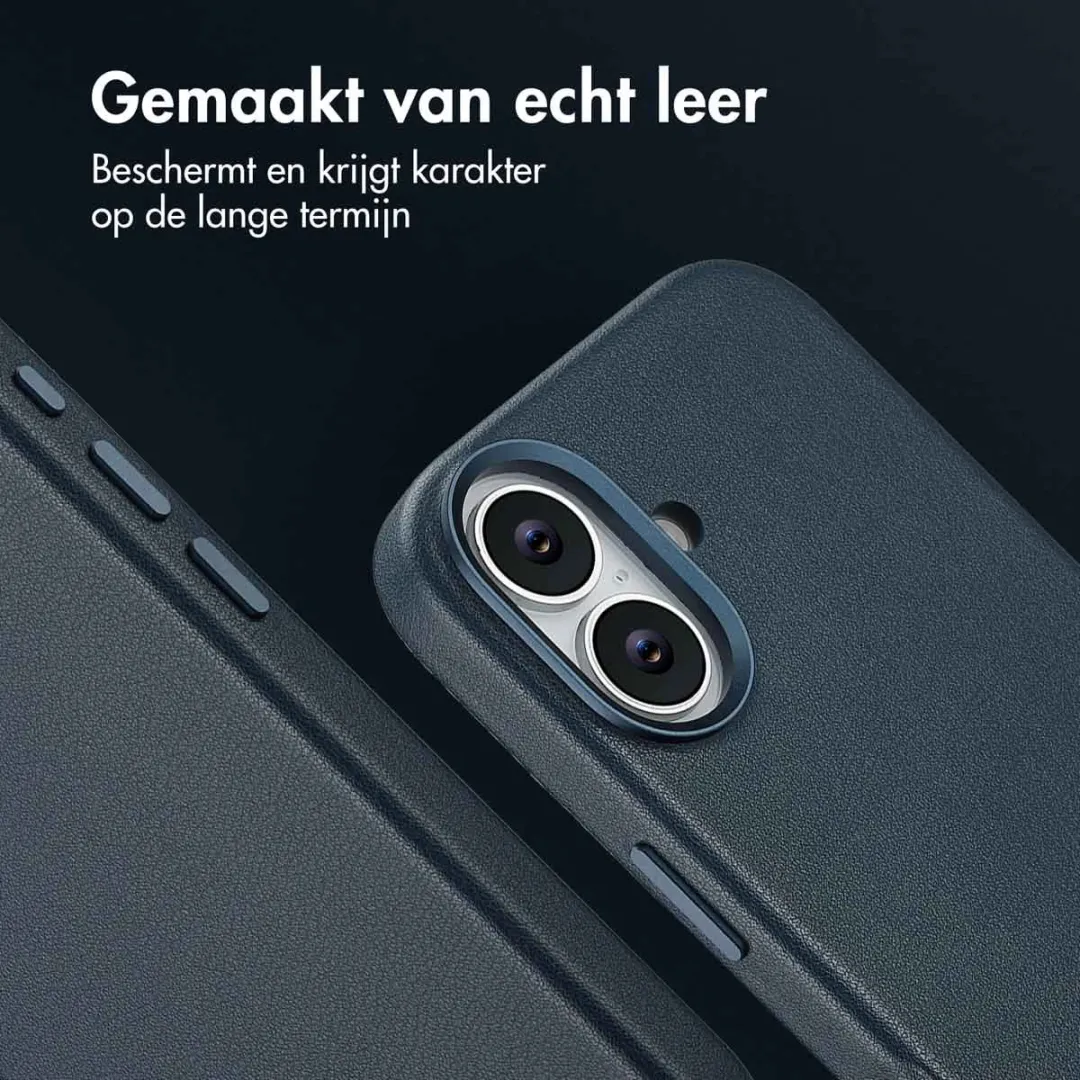 Accezz iPhone 17 Hoesje Nightfall Blue - 2 Pasjes