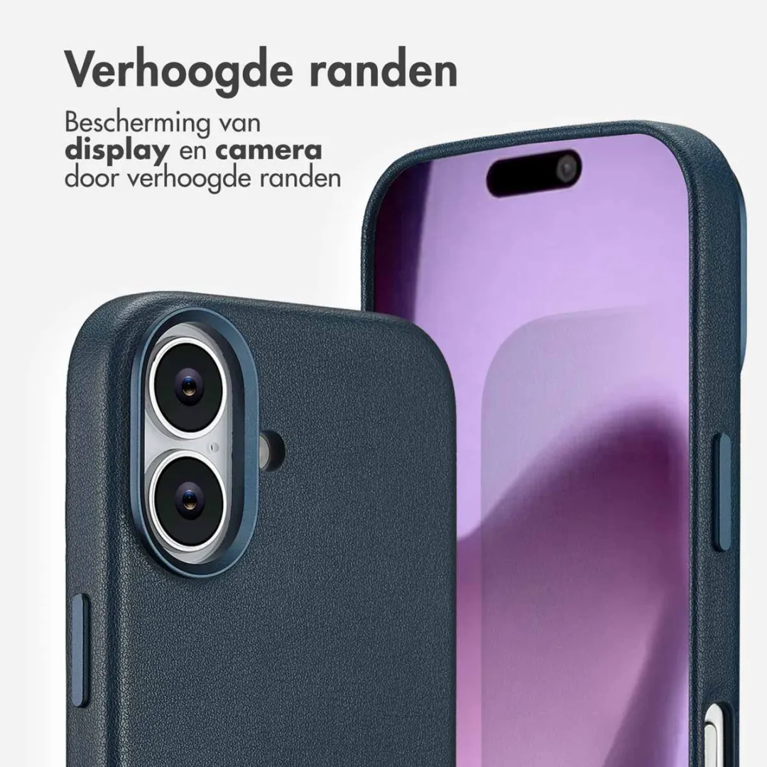 Accezz iPhone 17 Hoesje Nightfall Blue - 2 Pasjes