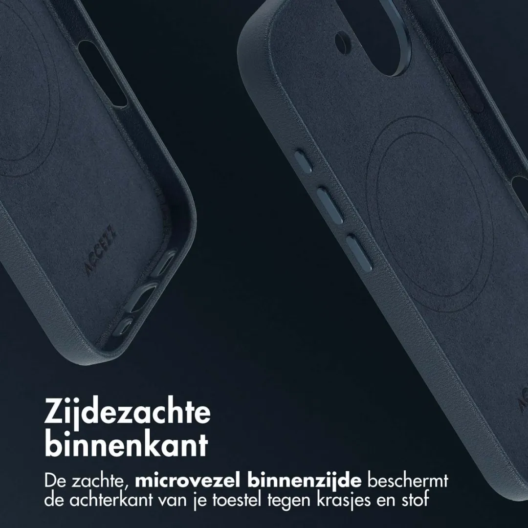 Accezz iPhone 17 Hoesje Nightfall Blue - 2 Pasjes