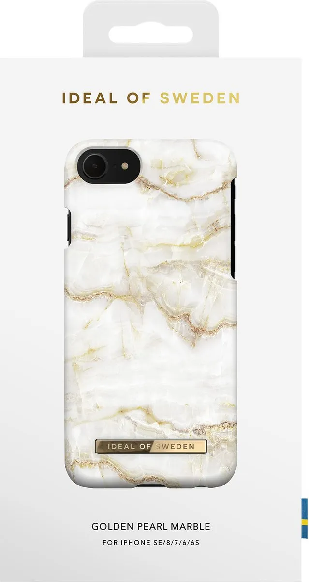 iDeal of Sweden iPhone Case 194 Golden Pearl Marble