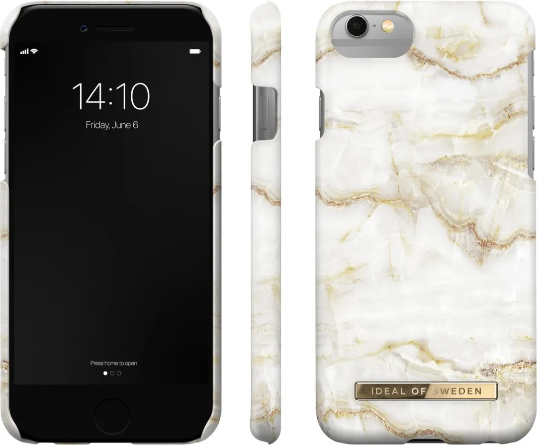 iDeal of Sweden iPhone Case 194 Golden Pearl Marble
