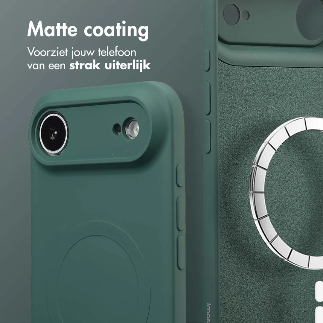 Imoshion Hoesje iPhone 17 Air - MagSafe Donkergroen