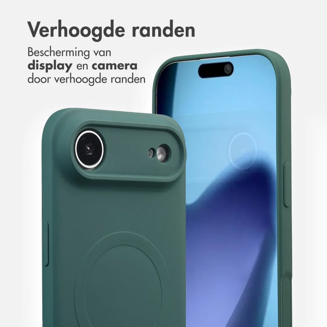 Imoshion Hoesje iPhone 17 Air - MagSafe Donkergroen