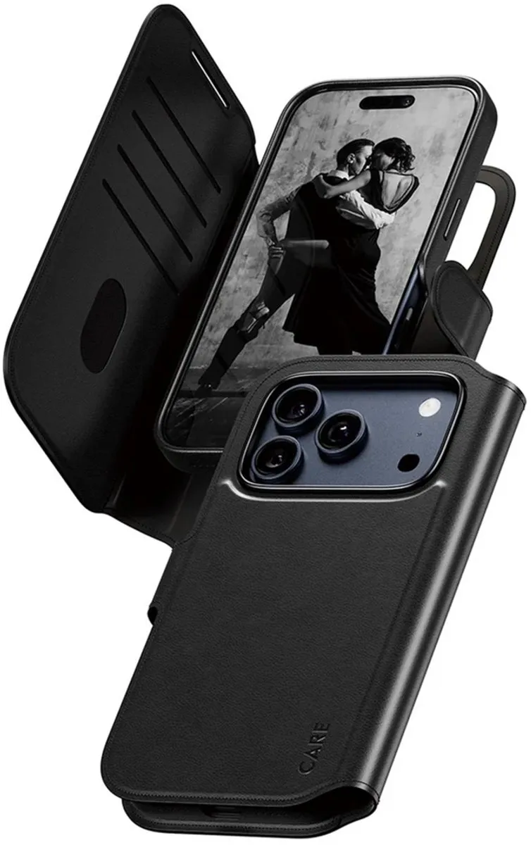 PanzerGlass Tango 2 Wallet Case CR75454 - iPhone 17 Pro - Zwart