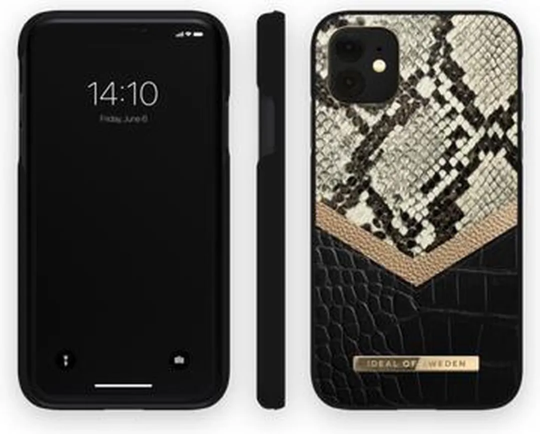 iDeal of Sweden Atelier Case iPhone 11/XR Midnight Python - IDACSS20-I1961-199