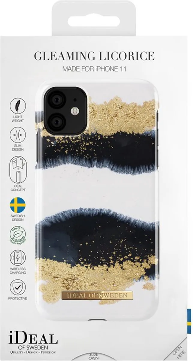 iDeal of Sweden iPhone 11 Hoesje - Gleaming Licorice - mpn-7340168738623 - afbeelding 6 van 6