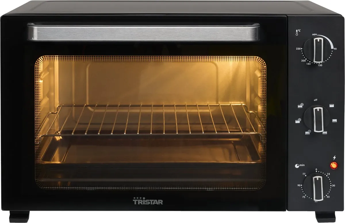 Tristar OV-3665 Convectieoven 48L - 1800W - Zwart - afbeelding 6 van 6