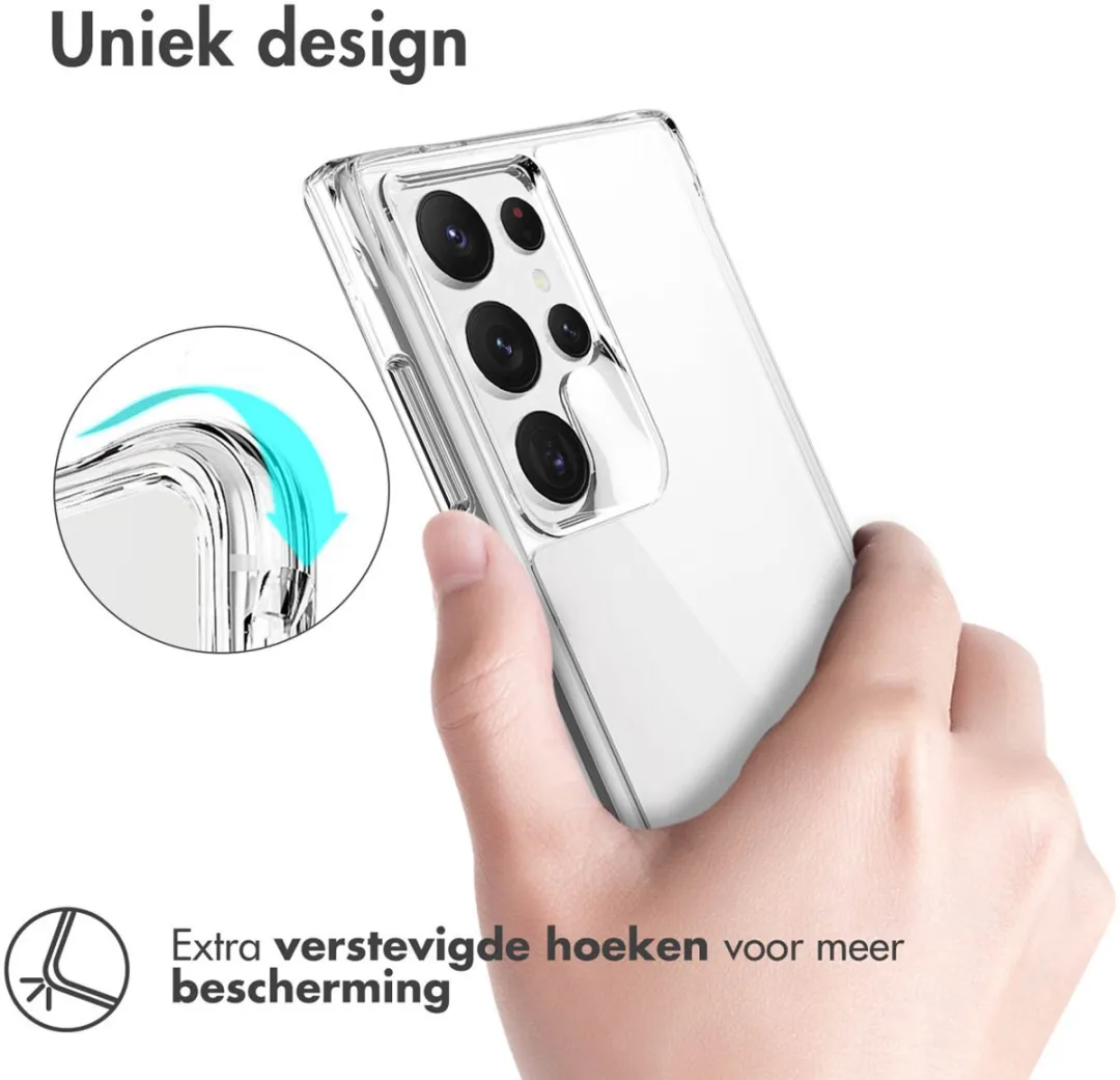 Imoshion Hoesje Samsung Galaxy S24 Ultra - Transparant