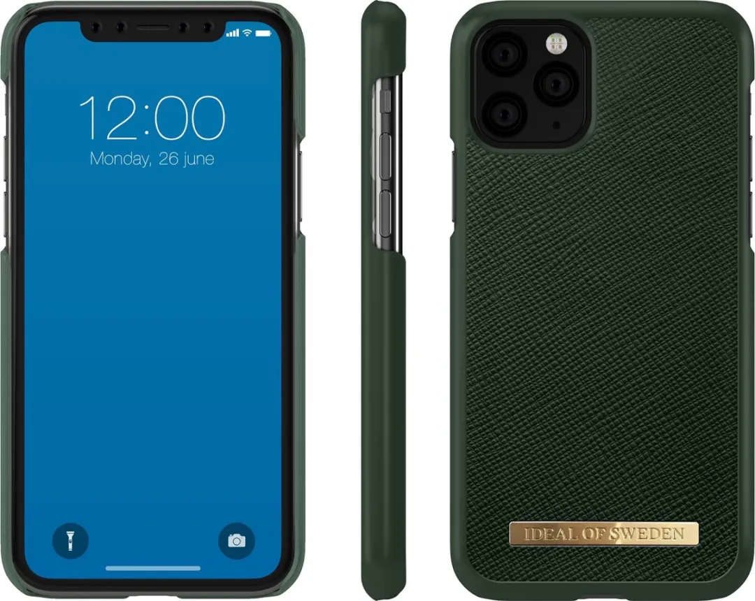 iDeal of Sweden iPhone 11 Pro Hoesje Saffiano Groen - afbeelding 5 van 6