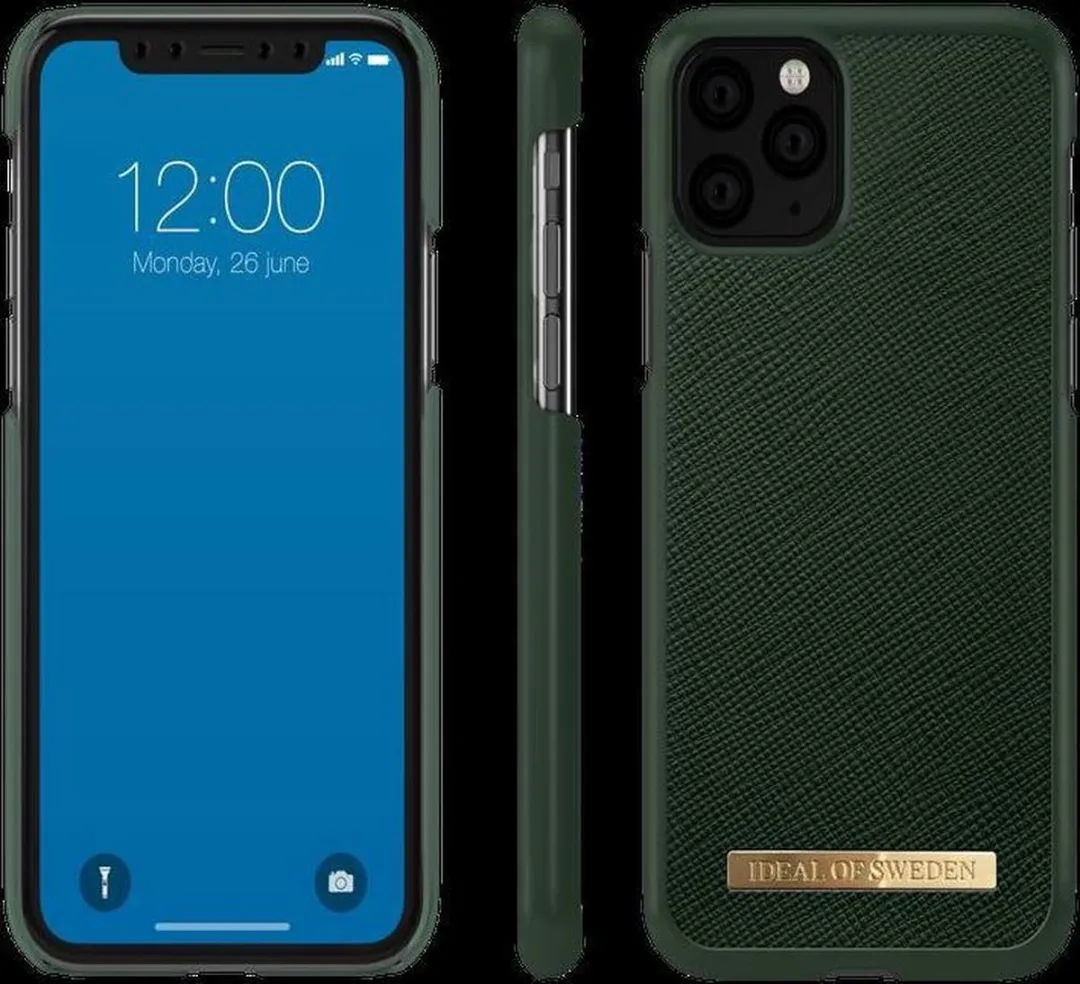 iDeal of Sweden iPhone 11 Pro Hoesje Saffiano Groen - afbeelding 4 van 6