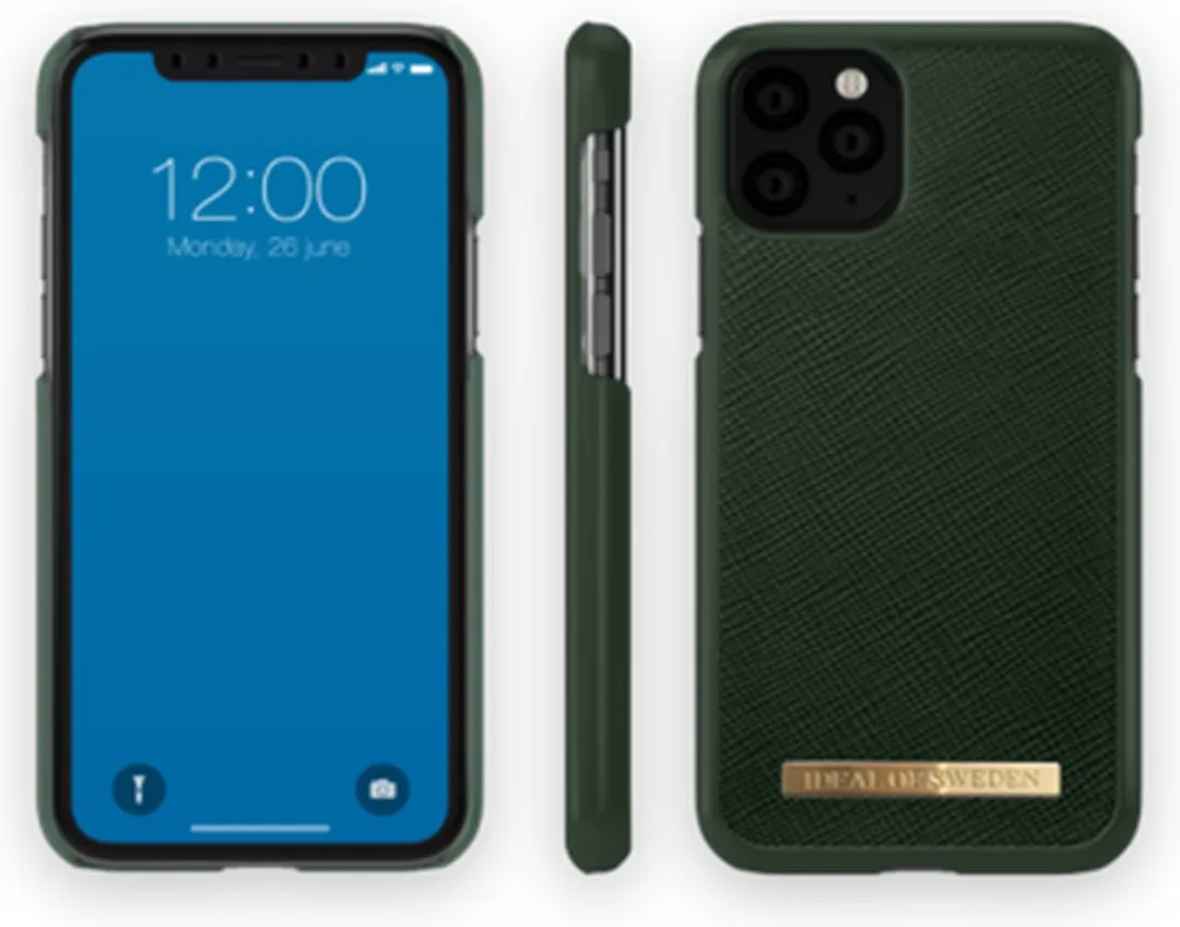 iDeal of Sweden iPhone 11 Pro Hoesje Saffiano Groen - afbeelding 3 van 6